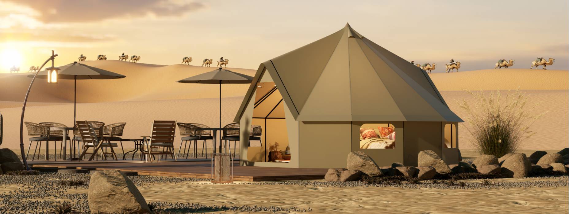 宜君县露营酒店帐篷产品